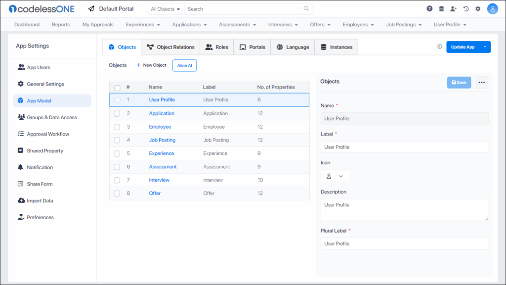 Customize schema as desired