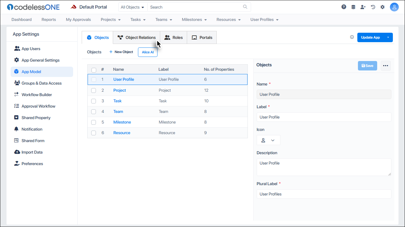 How to Set Up Object Relations - Codeless ONE
