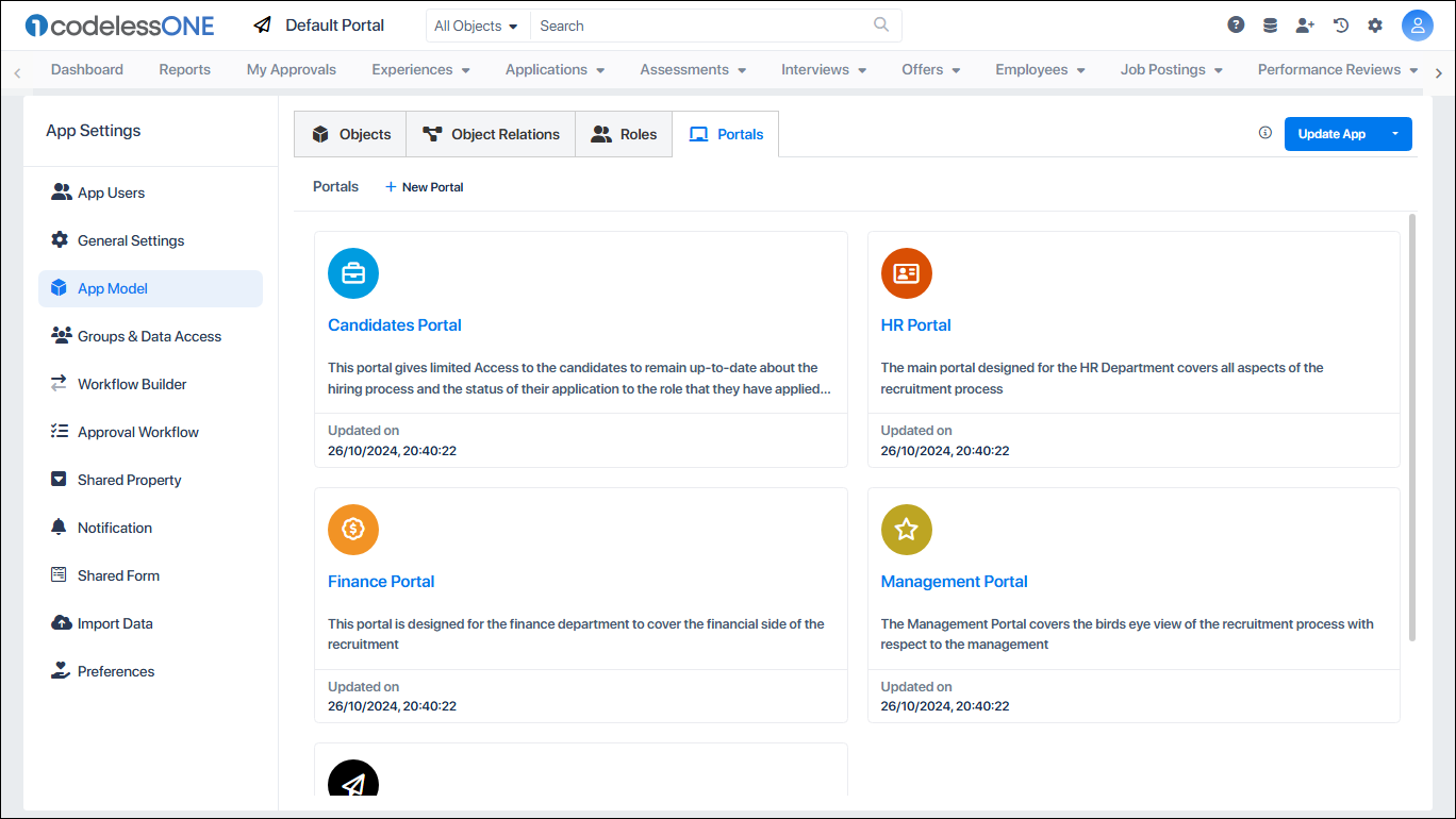 App Model Introduction - Codeless ONE