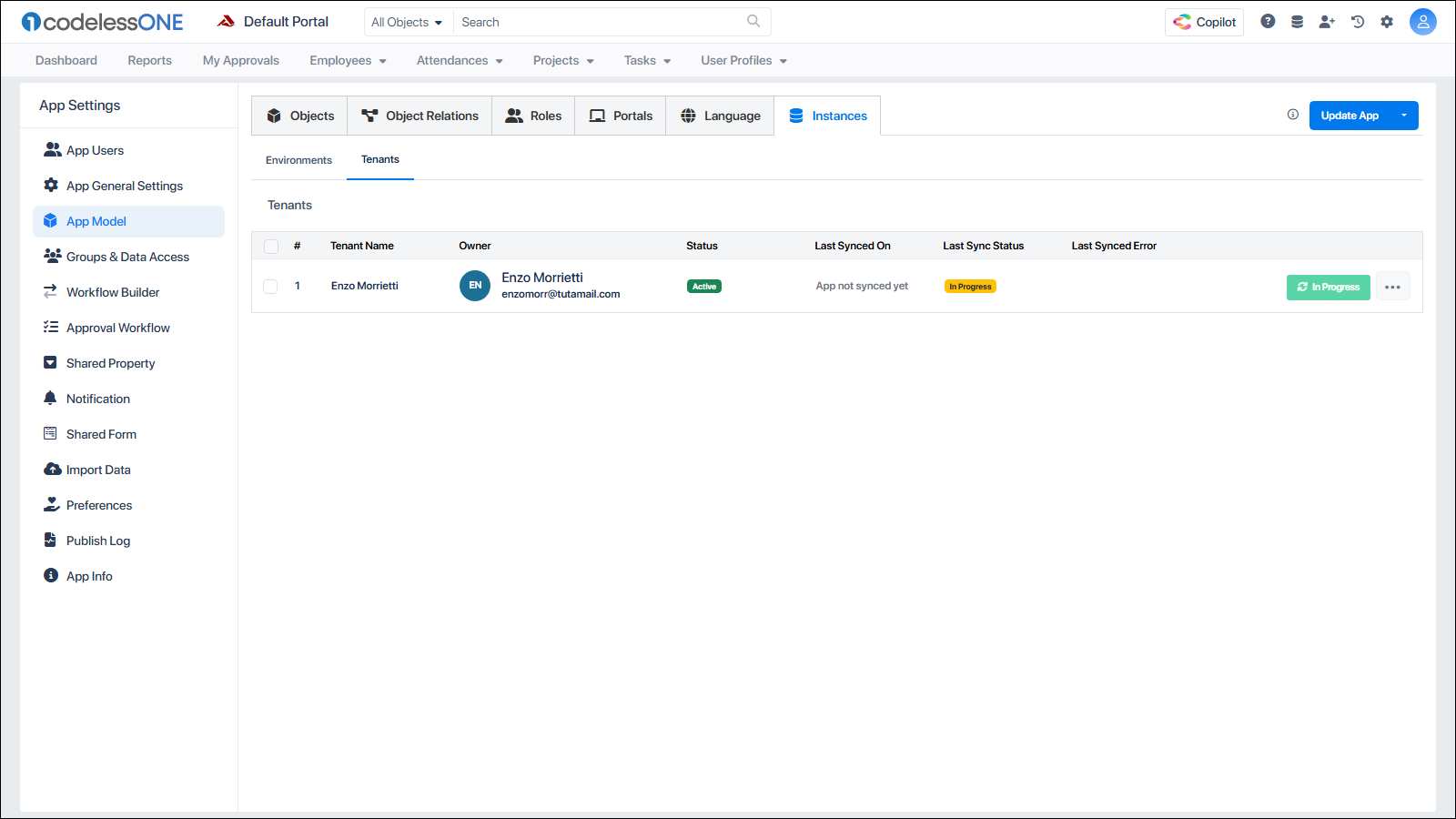 App Model Introduction - Codeless ONE