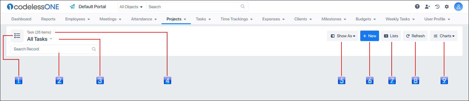 Kanban View - Codeless ONE
