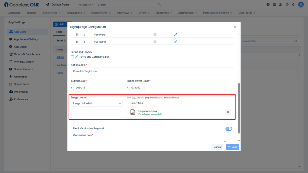 Provide the image to appear on the registration page