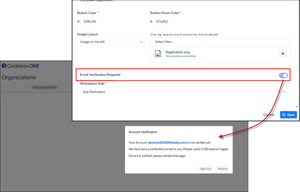 Email Verification
