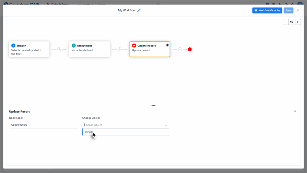 Select relevant object